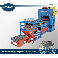 Coperchio della scatola del barattolo di latta/fondo/cono/cupola che fa la punzonatrice automatica dell&#39;alimentazione dello strato della latta di CNC